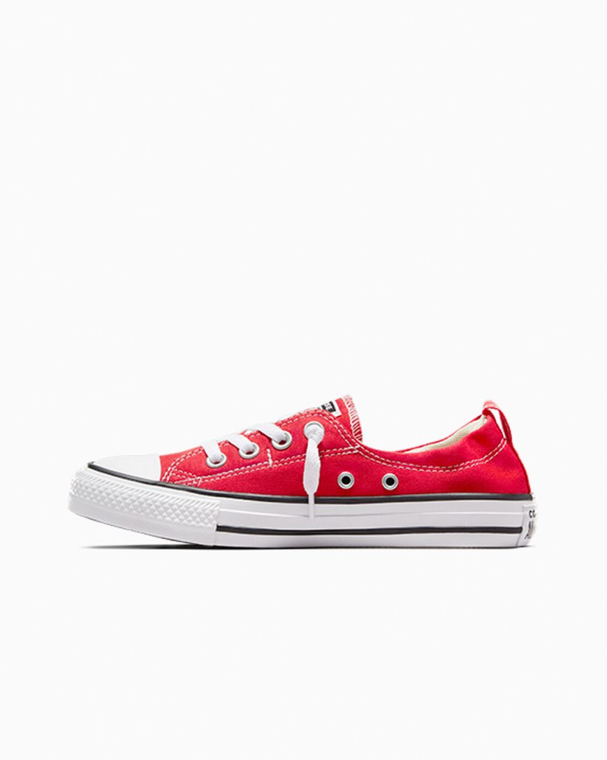 Dámské Boty Slip On Converse Chuck Taylor All Star Shoreline Červené | CZ GY31D96